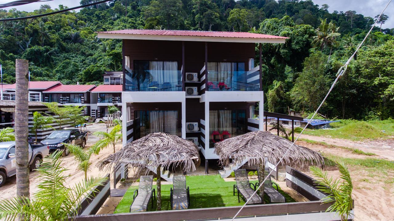 The Barat Tioman Beach Resort Kampong Juara Dış mekan fotoğraf